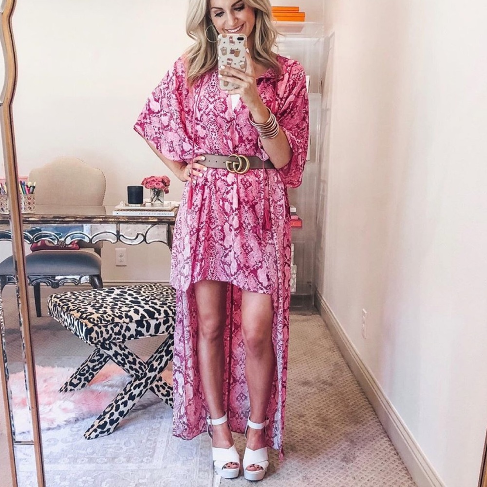 Buddy Love Derby high low dress NWT